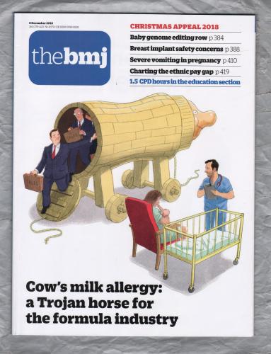 The British Medical Journal - No.8179 - 8th December 2018 - `Cow`s Milk Allergy` - Published by the BMJ Publishing Group