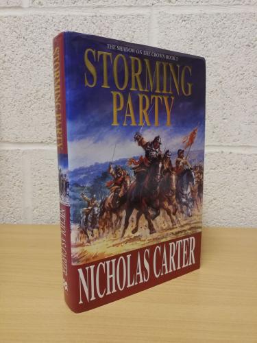 `Storming Party` - Nicholas Carter - First U.K Edition - First Print - Hardback - Macmillan - 1996