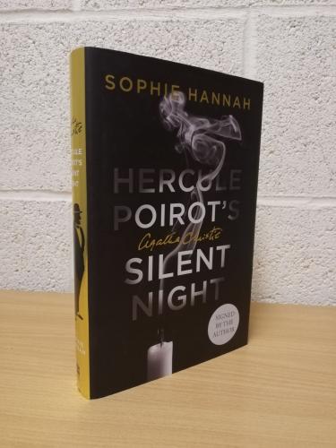 `Hercule Poirot's Silent Night` - Sophie Hannah - First U.K Edition - First Print - Hardback - 	HarperCollins - 2023 - Signed Copy