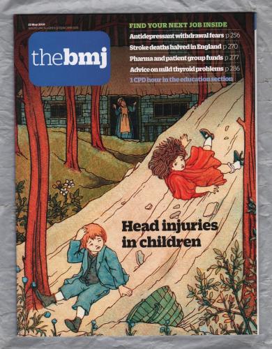 The British Medical Journal - No.8200 - 25th May 2019 - `Head Injuries In Children` - Published by the BMJ Publishing Group