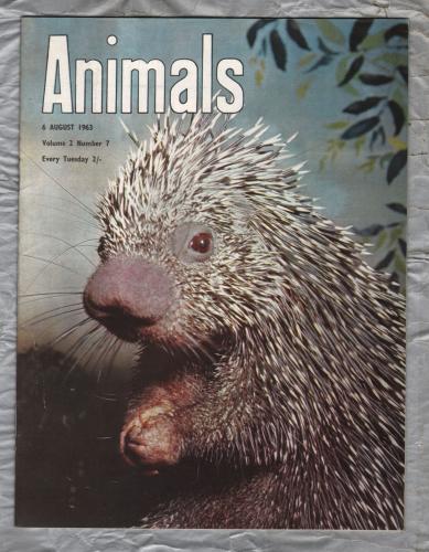 Animals - Vol.2 No.7 - 6 August 1963 - `Brock` - Purnell and Sons Ltd