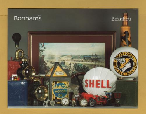Bonhams - Sale of Collectors` Motor Cars, Motorcycles and Automobilia -`Entries Are Invited` - Beaulieu - Saturday 10 September 2005