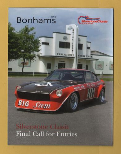 Bonhams - Collectors` & Competition Motor Cars and Automobilia -`Final Call For Entries` - Silverstone - Saturday 24 July 2010