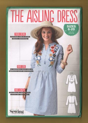 Simply Sewing - `THE AISLING DRESS` - UK Sizes 6-20 - Sew An Easy-Breezy Boho Style - Published by Simply Sewing Magazine