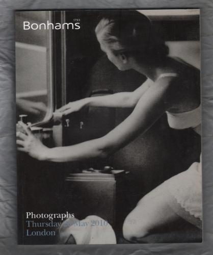 Bonhams - Auction Catalogue - `Photographs` - London - Thursday 20th May 2010