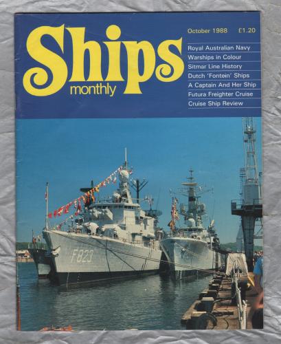 Ships Monthly - October 1988 - Vol 23 - No.10 - `Royal Australian Navy` - Waterway Productions Limited