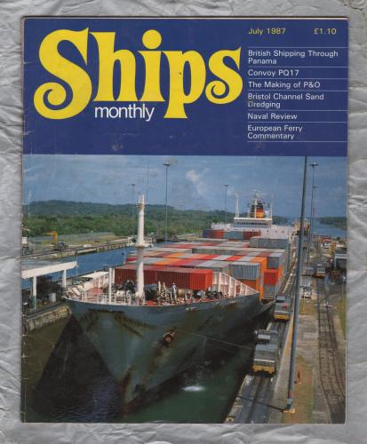 Ships Monthly - July 1987 - Vol 22 - No.7 - `Convoy PQ17` - Waterway Productions Limited