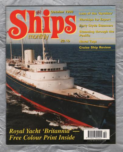 Ships Monthly - October 1998 - Vol 33 - No.10 - `Early Clyde Steamers` - Prestige Magazine
