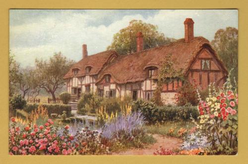 `Anne Hathaway`s Cottage, Stratford upon Avon` - Postally Unused - J.Salmon Ltd Postcard.