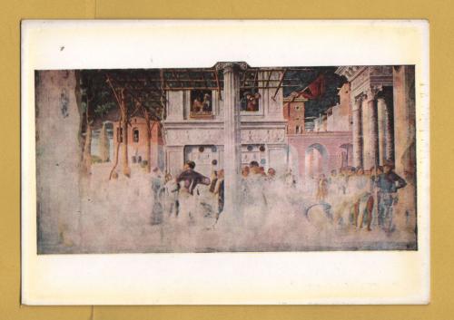 `Martyrdom of St Christopher - Andrea Mantegna` - Postally Unused - New Editorial Postcard.