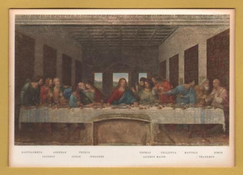 `The Last Supper - Leonardo da Vinci - Refectory of Our Lady of Grace - Milan` - Postally Unused - Roberto Hoesch Postcard.