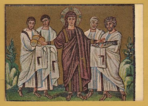 `Ravenna - S.Apollinare Nuovo - The Multiplication of the Loaves and Fishes` - Postally Unused - Unknown Producer