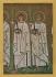 `Ravenna - S.Apollinare Nuovo - Detail of the Procession of Martyrs (6th Cent)` - Postally Unused - E.Dante Postcard.