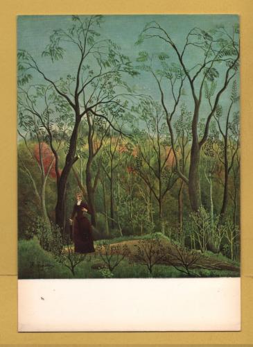 `Walk in the Forest (1886) by Henri Rousseau` - Postally Unused - Editions d`Art Postcard.