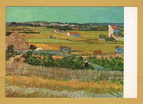 `Market Gardens, Arles 1888 by Vincent van Gogh` - Postally Unused - Municipal Museum,Amsterdam Postcard.