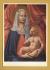 `Florence, Uffizi Gallery - St Anne with Virgin and Child (detail) by Masaccio` - Postally Unused - A.Martello Postcard.