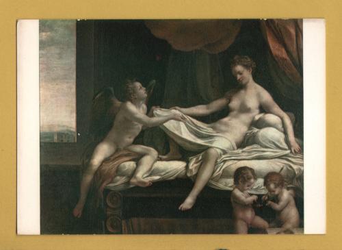 `Rome, Borghese Gallery - Danae by Correggio` - Postally Unused - ER Postcard.