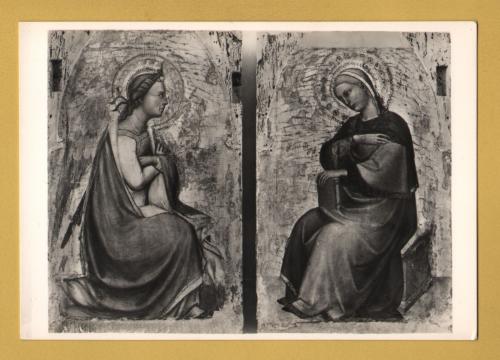`Pisa, National Museum of San Matteo - .....Triumph of Death Virgin Annunciate and Angel of the Annunciation` - Postally Unused - Magit Postcard.