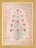 `Victoria and Albert Museum - Prayer Mat - Cotton Emboidered with Silk - Mughal,c1500` - Postally Unused - V&A Postcard.