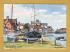 `East End, Wells next the Sea by Janet Beckett` - Postally Used-1992 - Norfolk Central Printers Postcard.