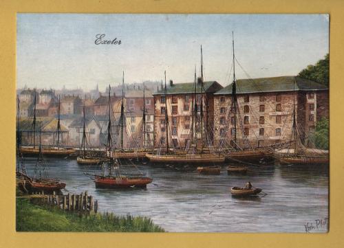 `Exeter by Kevin Platt` - Postally Unused - Pictures (Cornwall) Postcard.