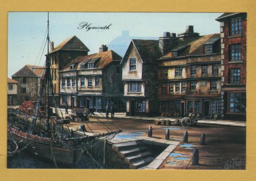`Plymouth by Kevin Platt` - Postally Unused - Pictures (Cornwall) Postcard.