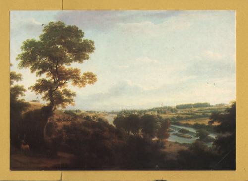 `Dublin from Chapelizod by William Ashford` - Postally Unused (although there is a message written to rear) - National Gallery of Ireland Postcard.