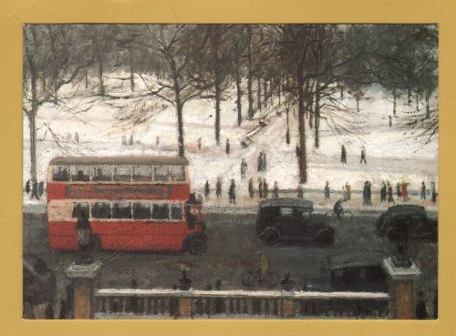 `Green Park by Robert Buhler R.A` - Postally Unused - Royal Academy Postcard.