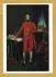 `Napolean Bonaparte, Premier Consul, 1804 by Jean-Auguste-Dominique Ingres` - Postally Unused - National Gallery Postcard.