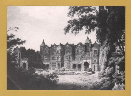 `Holland House by J.Clarendon Smith` - Postally Unused (although message written to rear) - Royal Borough of Kensington and Chelsea Libraries.. Postcard.