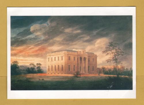 `Sunset of Tyringham House, Bucks 1798 by John Michael Gandy` - Postally Unused (although message written to rear) - Royal Academy of Arts Postcard.