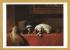 `King Charles Spaniels (The Cavaliers Pets) by Sir Edwin Henry Landseer` - Postally Unused (although there is a message to the rear) - Tate Gallery Postcard.
