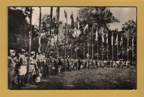 `Austrian Scouts: Federal Camp 1961 - Laxenburg near Vienna` - Postally Used-1961 - Scouts Postcard.