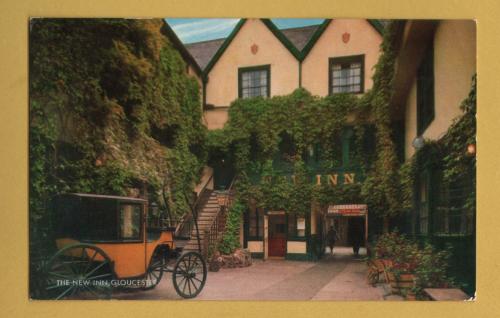 `The New Inn, Gloucester` - Postally Used-1980 - J.Salmon Postcard.