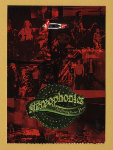 `Virgin Mobile - Stereophonics Play V2002` - Postally Unused - Boomerang Media Postcard.