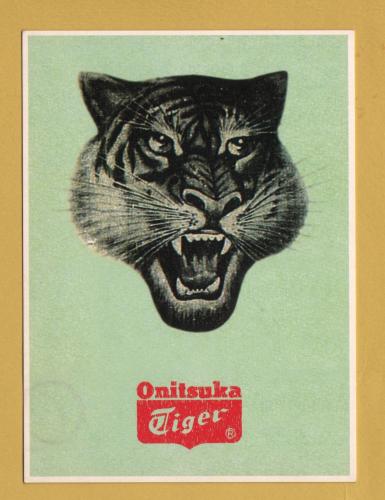 `Onitsuka Tiger - Asics` - Postally Unused - Asics Postcard.