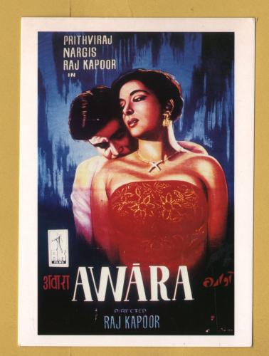 `Bollywood Bonanza - AWARA - Bollywood Popular Indian Cinema` - Postally Unused - Boomerang Media Postcard.