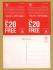`Vodafone - Up to £20 Free Promotion - Promotion Now Finished` Fold Out Card - Postally Unused - Boomerang Media Postcard.