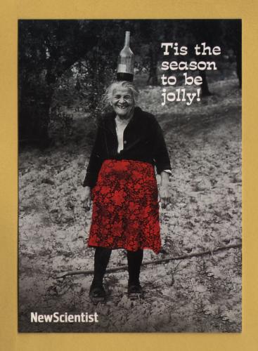 `New Scientist - Tis The Season To Be Jolly!` - Postally Unused - Boomerang Media Postcard.