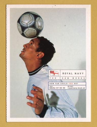 `Royal Navy, The Team Works - David James Wilson - Recruitment` Fold Out Card - Postally Unused - Boomerang Media Postcard.