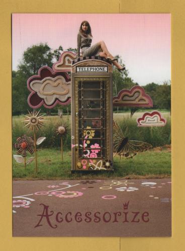 `Accessorize` - Postally Unused - Monsoon Accessorize Postcard.