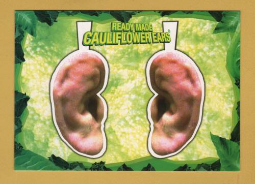 `Ready Made Cauliflower Ears - Australian 2003 Rugby World Cup` - Postally Unused - Boomerang Media Postcard.