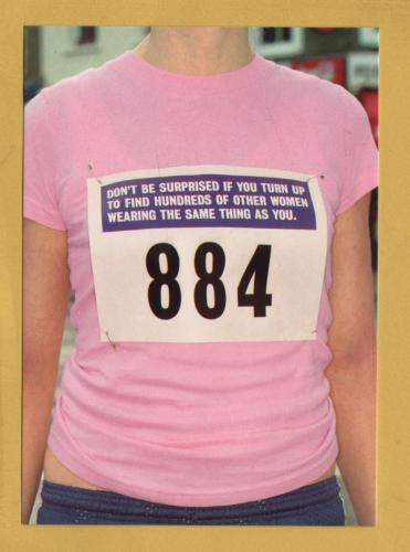 `Race For Life - Cancer Research - Supported by Tesco` - Postally Unused - Boomerang Media Postcard.