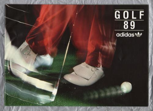 GOLF 89 - Adidas - Advertising Brochure - 1989