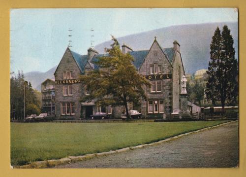 `Alexandra Hotel, Fort William, Inverness-shire` - Postally Used-1972 - J.Arthur Dixon Postcard.