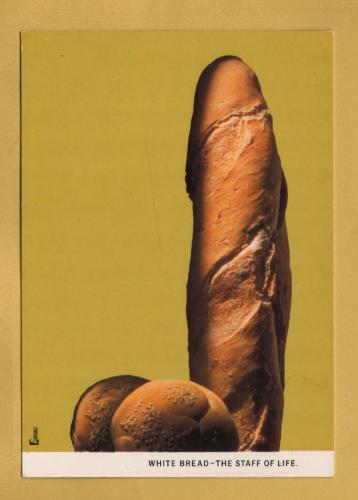 `Le Pain Blanc: La Substance de la vie - Agence Saatchi and Saatchi, Londres` - Postally Unused - Amorimage Postcard.