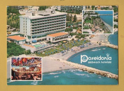 `Poseidonia Beach Hotel, Limassol` - Postally Unused - Mona Ltd Postcard.