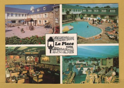 `La Place Hotel, St Brelade, Jersey` - Postally Unused - Hotel Postcard.