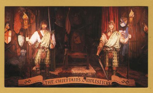 `The Chieftain`s Candlesticks by Allen Bailey - Spittal of Glenshee` - Postally Unused - Spittal of Glenshee Postcard.