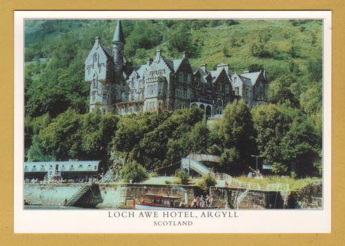 `Loch Awe Hotel, Argyll - Scotland`- Postally Unused - Lochs and Glens Holidays Postcard.